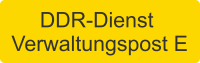 DDR-Dienstmarken Verwaltungspost E
