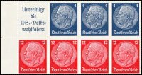 Deutsches Reich 1937/1939 Heftchenblatt 89 - postfrisch