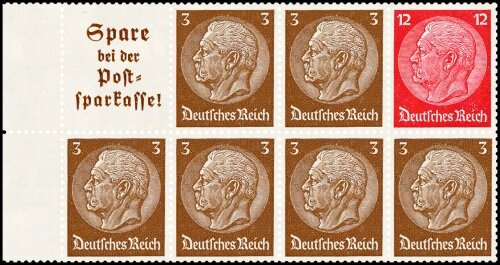 Deutsches Reich 1939 Heftchenblatt 94 - postfrisch