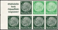 Deutsches Reich 1939 Heftchenblatt 95 - postfrisch