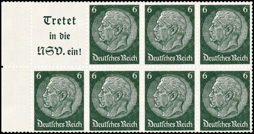 Deutsches Reich 1939 Heftchenblatt 96 - postfrisch