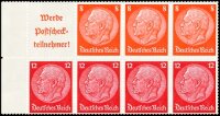Deutsches Reich 1940/1941 Heftchenblatt 100 - postfrisch