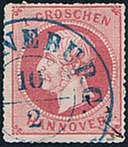 Hannover 1850 Mi.-Nr. 1 - gestempelt
