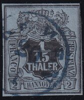 Hannover 1851 Mi.-Nr. 4 - gestempelt