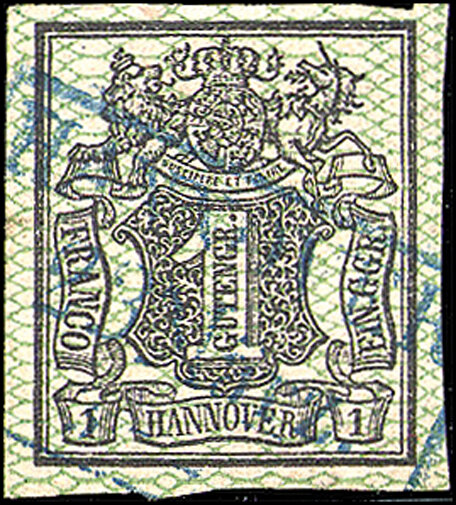 Hannover 1856 Mi.-Nr. 9 - gestempelt