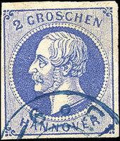 Hannover 1859 Mi.-Nr. 15 - gestempelt