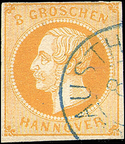 Hannover 1859 Mi.-Nr. 16 - gestempelt