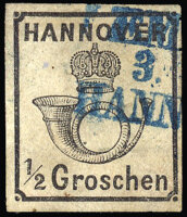 Hannover 1860 Mi.-Nr. 17 x - gestempelt