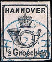 Hannover 1860 Mi.-Nr. 17 y - gestempelt