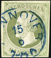 Hannover 1861 Mi.-Nr. 18 - gestempelt