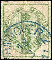 Hannover 1863 Mi.-Nr. 20 - gestempelt