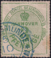 Hannover 1864 Mi.-Nr. 21 x - gestempelt