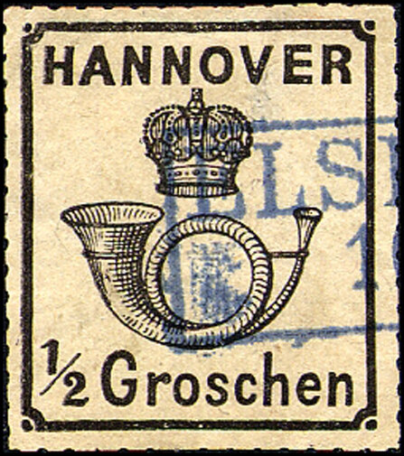 Hannover 1864 Mi.-Nr. 22 x - gestempelt