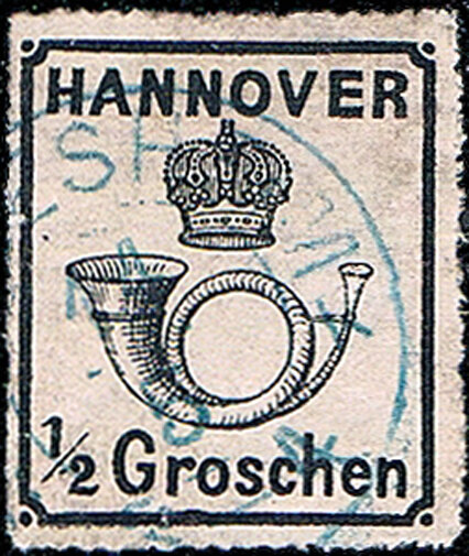 Hannover 1864 Mi.-Nr. 22 y - gestempelt