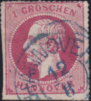 Hannover 1864 Mi.-Nr. 23 x - gestempelt