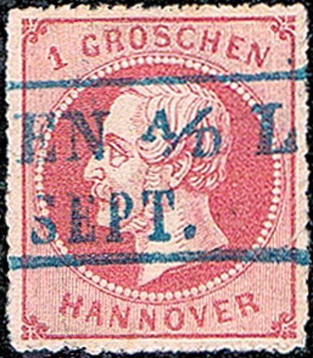 Hannover 1864 Mi.-Nr. 23 y - gestempelt