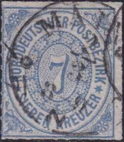 Norddeutscher Bund 1868 Mi.-Nr. 10 - gestempelt