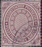 Norddeutscher Bund 1868 Mi.-Nr. 12 - gestempelt