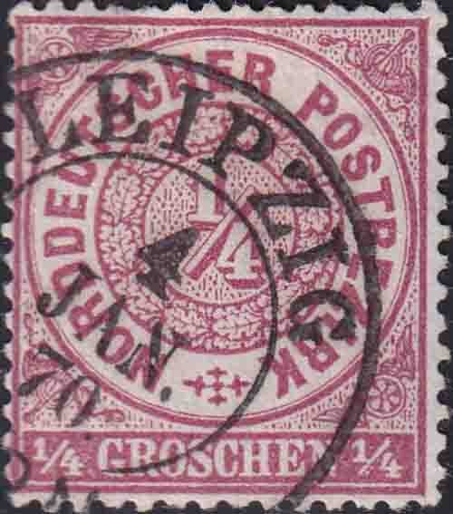 Norddeutscher Bund 1869 Mi.-Nr. 13 a - gestempelt