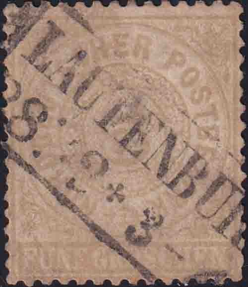 Norddeutscher Bund 1869 Mi.-Nr. 18 - gestempelt
