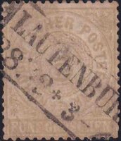 Norddeutscher Bund 1869 Mi.-Nr. 18 - gestempelt