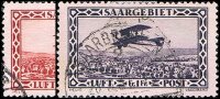 Saargebiet 1928 Mi.-Nr. 126-127 - gestempelt