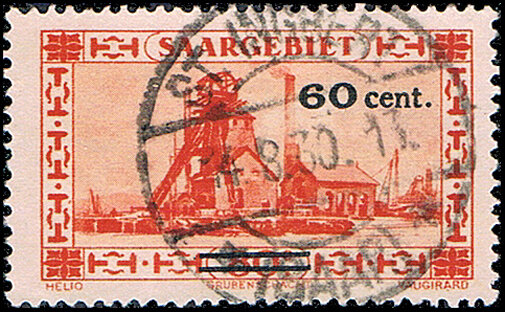 Saargebiet 1930 Mi.-Nr. 142 - gestempelt