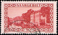 Saargebiet 1932 Mi.-Nr. 160 - gestempelt