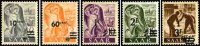 Saarland 1947 Mi.-Nr. 226-238 II - postfrisch