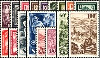 Saarland 1949 Mi.-Nr. 272-288 - postfrisch