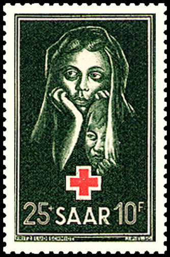 Saarland 1951 Mi.-Nr. 304 - postfrisch