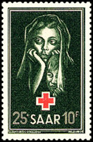 Saarland 1951 Mi.-Nr. 304 - postfrisch