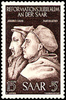 Saarland 1951 Mi.-Nr. 308 - postfrisch