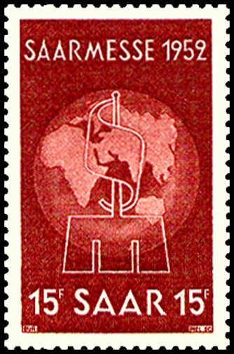 Saarland 1952 Mi.-Nr. 317 - postfrisch