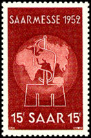 Saarland 1952 Mi.-Nr. 317 - postfrisch