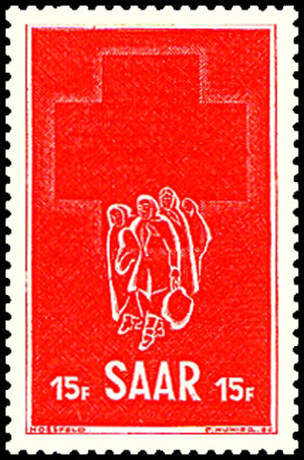 Saarland 1952 Mi.-Nr. 318 - postfrisch