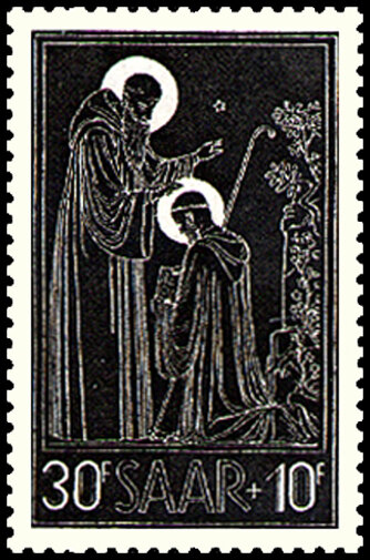 Saarland 1953 Mi.-Nr. 347 - postfrisch