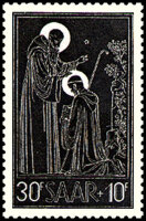 Saarland 1953 Mi.-Nr. 347 - postfrisch