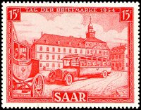 Saarland 1954 Mi.-Nr. 349 - postfrisch