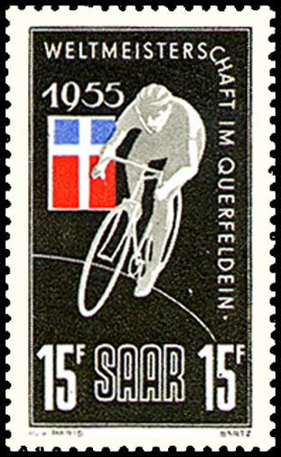 Saarland 1955 Mi.-Nr. 357 - postfrisch