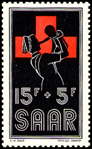 Saarland 1955 Mi.-Nr. 360 - postfrisch