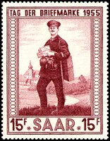 Saarland 1955 Mi.-Nr. 361 - postfrisch