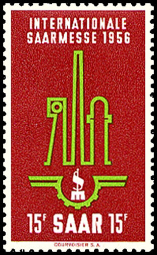 Saarland 1956 Mi.-Nr. 368 - postfrisch