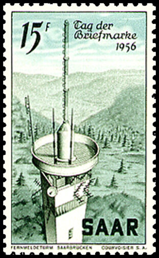 Saarland 1956 Mi.-Nr. 369 - postfrisch