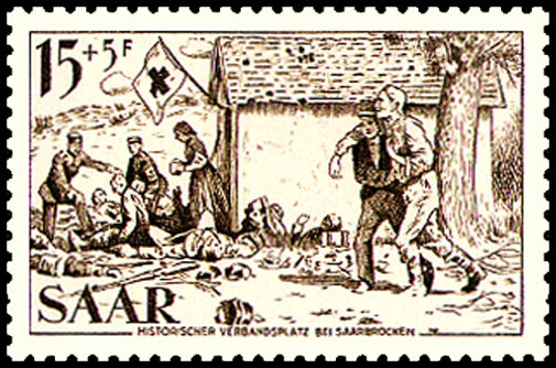 Saarland 1956 Mi.-Nr. 370 - postfrisch