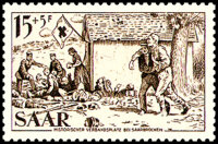 Saarland 1956 Mi.-Nr. 370 - postfrisch