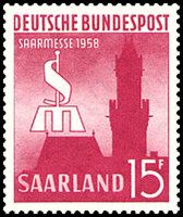 Saarland 1958 Mi.-Nr. 435 - postfrisch