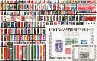 Saargebiet 1947-1959 Mi.-Nr. 206-448 - postfrisch