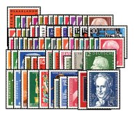 Saargebiet 1957-1959 Mi.-Nr. 379-448 - postfrisch