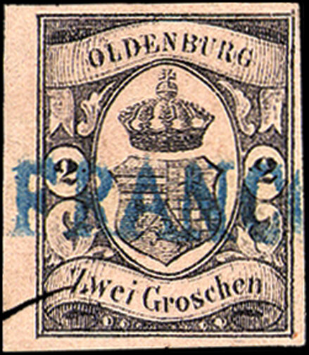 Oldenburg 1859-1861 Mi.-Nr. 7 - gestempelt